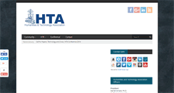 Desktop Screenshot of hta-net.org